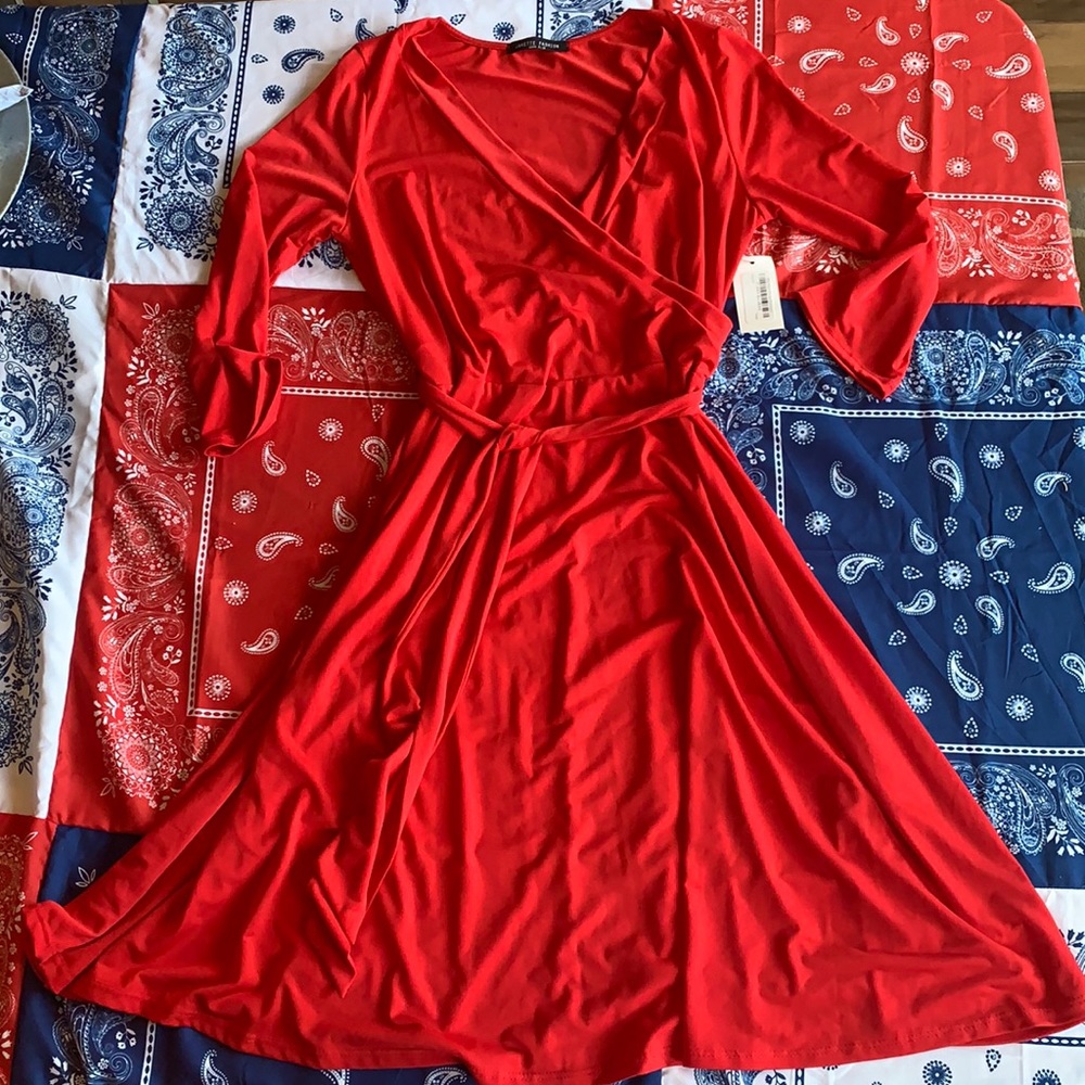 Flirty Red Dress